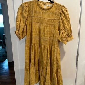 Doen Nerine Dress in Wheat size xs